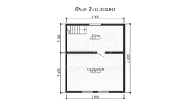 3d проект ДКW285 - планировка