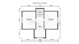 3d проект ДКW286 - планировка