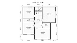 3d проект ДКW292 - планировка