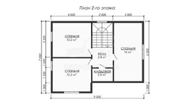 3d проект ДКW293 - планировка