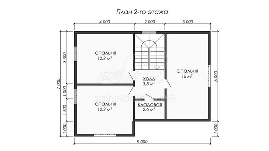 3d проект ДКW293 - планировка