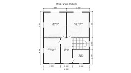 3d проект ДКW297 - планировка