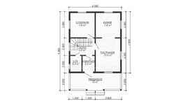 3d проект ДКW301 - планировка