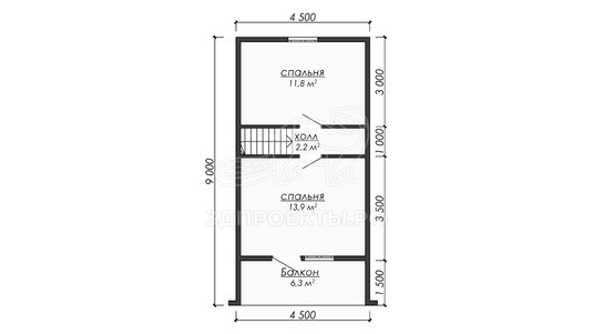 3d проект ДКW301 - планировка