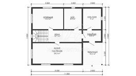 3d проект ДКW305 - планировка