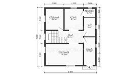 3d проект ДКW311 - планировка