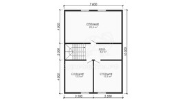 3d проект ДКW314 - планировка