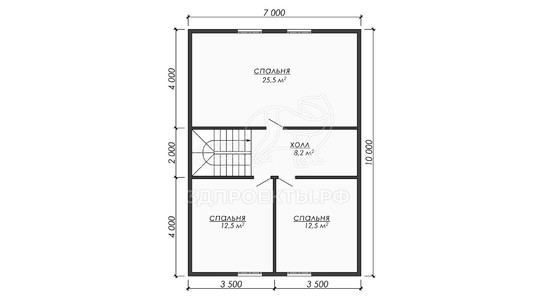 3d проект ДКW314 - планировка