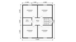 3d проект ДКW315 - планировка