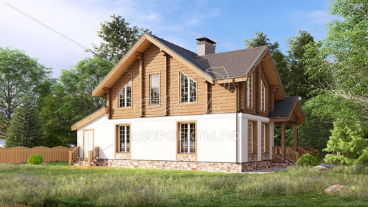 3d проект СК003 - вид сзади