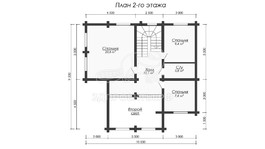 3d проект СК003 - планировка 2 этажа