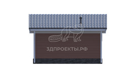 3d проект СД005 - фасад 3