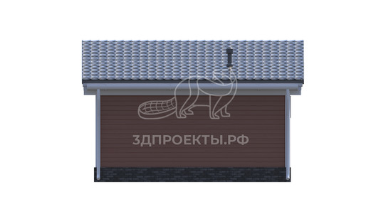 3d проект СД005 - фасад 3