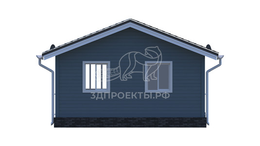 3d проект СД006 - фасад 3