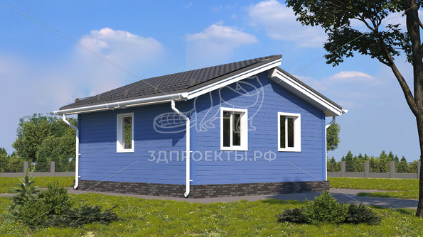 3d проект СД007 - вид сбоку</div>