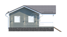 3d проект СД024 - фасад 2