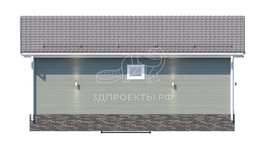 3d проект СД024 - фасад 3