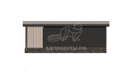 3d проект СМ007 - фасад 4