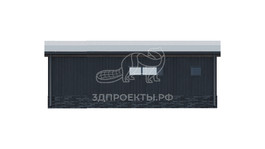 3d проект СМ011 - фасад 4