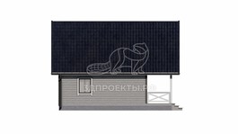 3d проект СП007 - фасад 4