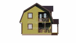 3d проект СП031 - фасад 4