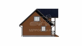 3d проект СП038 - фасад 4
