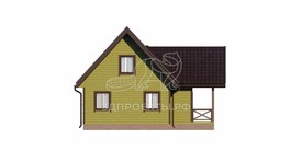 3d проект СП045 - фасад 4
