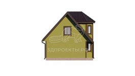 3d проект СП048 - фасад 4