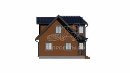 3d проект СП050 - фасад 4