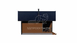 3d проект СП053 - фасад 4