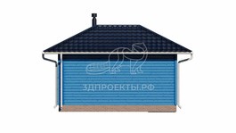 3d проект СП056 - фасад 4