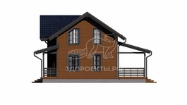 3d проект СП079 - фасад 4