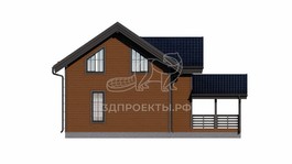 3d проект СП081 - фасад 4