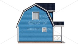 3d проект СП106 - фасад 4