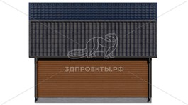 3d проект СП114 - фасад 4