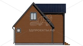 3d проект СП116 - фасад 4