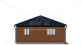 3d проект СП117 - фасад 4