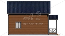 3d проект СП120 - фасад 4