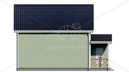3d проект СП124 - фасад 4