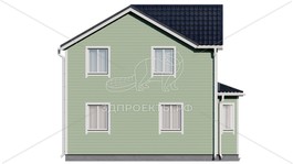 3d проект СП125 - фасад 4