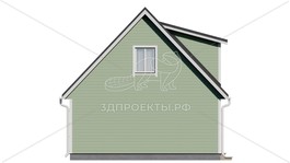 3d проект СП126 - фасад 4