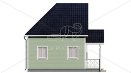 3d проект СП129 - фасад 4