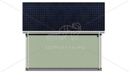 3d проект СП130 - фасад 4