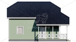 3d проект СП132 - фасад 4