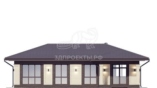 3d проект СС004 - фасад 3
