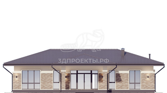 3d проект СС010 - фасад 3